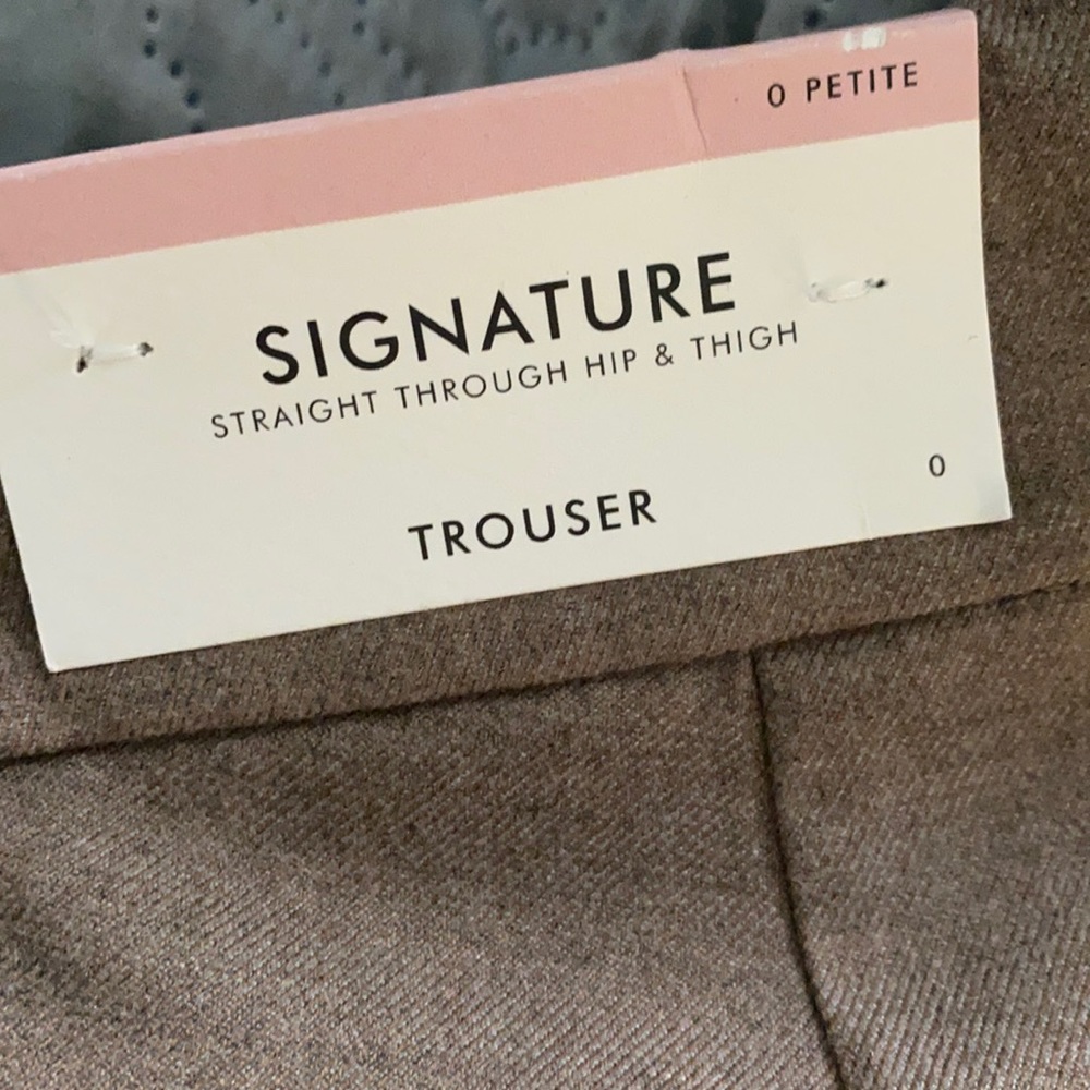 Straight trousers